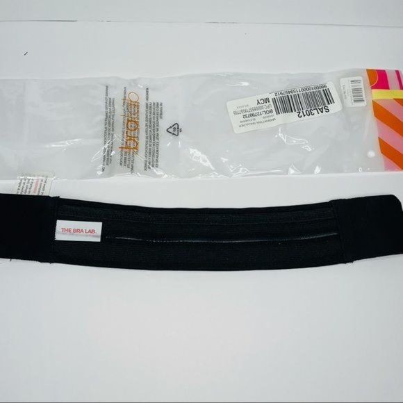 THE BRA LAB "Manhattan Black Back Strap" Multiway, Interchangeable Back Strap - Picture 3 of 9